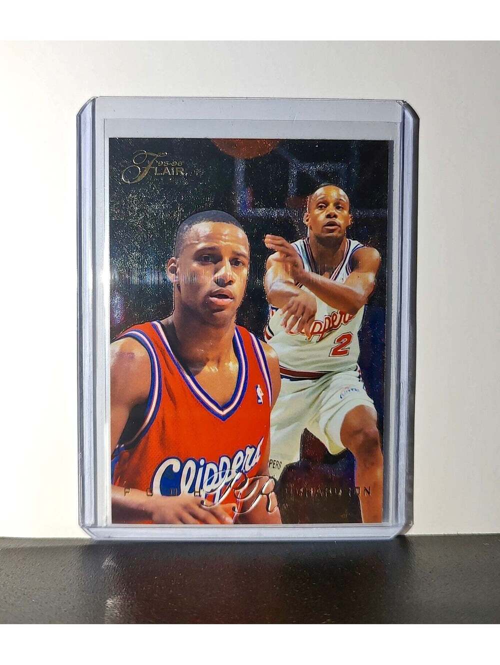 Pooh Richardson 1995-96 Flair NBA #61 Card Los Angeles Clippers